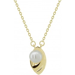 Z50-666 Zlatý náhrdelník s perlou