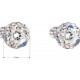 31336.2 cr ab Stříbrné náušnice Swarovski