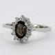 Stříbrný prsten s kamenem S70-006